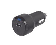 SCOSCHE CPDC8 PowerVolt 18W Certified USB Type-C Car Charger Power Delivery 3.0 for Standard USB-C Devices - Black