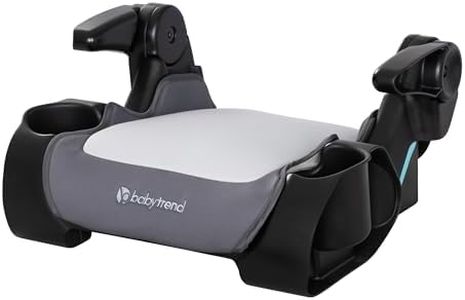Baby Trend Protect Slim Backless Booster Seat, Madrid Grey