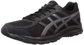 ASICS Men's Black Running Shoes-10 UK (45 EU) (11 US) (1011B141)