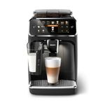 Versuni Philips 5400 Series Espresso Machine - Coffee Bean - LatteGo Milk Frother, 12 Coffee Specialities, Intuitive Display, 4 User Profiles, Black (EP5441/50)