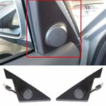 Genuine OEM 87650-3K510 87660-3K510 Front Door Tweeter Speaker Quadrant Cover LH & RH 2 PCS Set / 876503K510 876603K510 for Hyundai Sonata 2007-2013