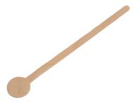 Swastha Hygiene Wooden Disposable Beverage Coin Stirrer Sticks 6",Drink,Cocktail,Coffee/Tea Bamboo Stirrer for Bar,Coffee Shops,Restaurants and Cafeterias | (Pack of 50)