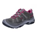 KEEN Women's Circadia Waterproof Hiking Shoe, Steel Grey/Boysenberry, 5 UK