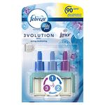 Febreze with Ambi Pur 3Volution Air Freshener Plug in Refill Spring Awakening with Lenor 3 Alternating Scents to Clean Away Odours 20 ml