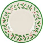 Lenox Holiday Melamine Accent Plates (Set of 4), Ivory