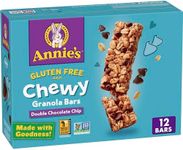 Annie's Gluten Free Chewy Granola Bar, Double Chocolate Chip, 11.76 oz, 12 Bars