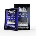 Professional Hair Bleach, Blonde by Choice Blue Velvet, Premium Hair Lightener, 9 Levels Of Lift, Inbuilt Blonde Toner, Perfect Bleach Hair Dye for Root Touch up, Highlights, Balayage, Ombre (100g)