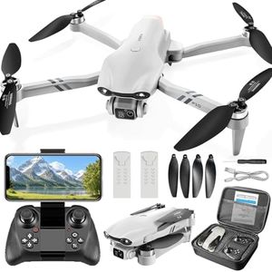 Jiakora Drone with Camera for Kids & Adults, 2.4GHz Brushless Motor RC Drone, Foldable Quadcopter with APP Control, Altitude Hold, 2 Batteries, Mini Drone Christmas Toys Gift for Beginners, Boys,Girls