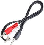 3.5 mm to 2 RCA Stereo Cable Audio 