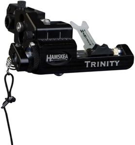 Hamskea 211082 Trinity Target Micro Left Hand LH Archery Bow Black Arrow Rest