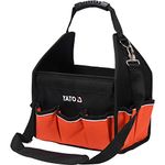 Yato YT-74370 Open Tote Tool Bag 12inch Handle Of Nylon 800|Assembler for Carpenter Fitters|Leather Bag|Tool Bag for Technician|Tool Bag Belt|Tool Bag with Belt|Wear Resistant|Industrial tools