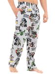 Marvel Mens Avengers Lounge Pants Grey Size Small