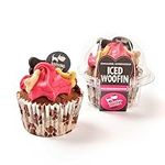 DOG BIRTHDAY CAKE Dog Food | Dog Biscuits Dog Treats Puppy Treats. Dog Training Treats Puppy Training Treats. Bakery Fresh Dog Treat. Barking Bakery Carob Woofin Dog Birthday Present. (Pink)