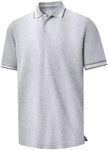 Fashion Tipped Polo Shirt for Men C