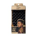 KISS Colors & Care Twist King - Premium Twist Tool, Long-Lasting Durable, 2X Longevity, Defines Twists, Professional Quality, Quick & Easy Styling, Washable, Black, 0.53 pounds (KTWS04)