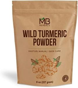 MB Herbals Wild Turmeric Powder 227g | Kasthuri Manjal | Kasturi Manjal | No Preservatives | No Additives | Non GMO | For Radiant Glowing Youthful Skin