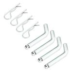 TOPSKY TS2101 Trailer Hitch Pin & Clip, 5/8 Inch Pin Diameter, Fits 2 Inch Receiver