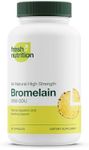 Bromelain – High Strength Bromelain Supplement – Vegan Friendly, Non GMO, Gluten and Soy Free