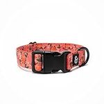 Lucy & Co. Posy Pink Dog Collar - D