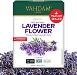 VAHDAM, Dried Lavender Flowers (6oz) Culinary Lavender | Caffeine Free | Premium Grade, Non GMO | Perfect For Lavender Tea, Baking, Lavender Syrup | Vacuum Sealed Packaging for Freshness