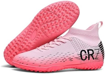 Soccer Cleats for Mens Womens Indoor Turf Soccer Shoes Youth AG TF Training Football Boots Unisex (111 Fen TF_39)