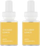 PuraHome Scent Refill - Smart Home Air Diffuser - Up to 120-Hours of Luxury Fragrance per Refill - Home Essential - Clean & Safe Diffuser Fragrance - 2 Pack, Sugared Lemon