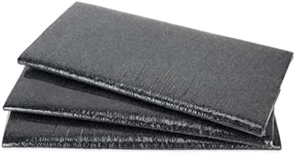 Camco Wrap Around RV Step Rug | Compatible with Manual and Electric RV Steps | Easy Installation | 17 ½-Inches (L) x 18-Inches (W) | Gray, 3-Pack (42927)