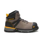 CAT Footwear Men's Excavator Superlite Waterproof Carbon Composite Toe CSA Safety Boot, Pewter, 13 W US