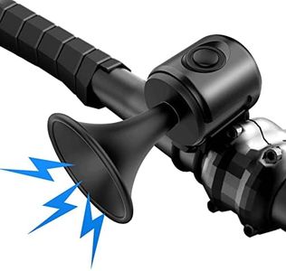 OOPSCOOL Bike Horn,120dB Bicycle Bells IPX4 Waterproof Bike Bell with 300mAh Battery Operated Electric Horn for Mountain/Road Bike/Scooters Adult and Kids