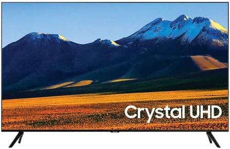 Samsung 86-Inch Class Crystal 4K UHD LED TU9010 Series HDR, AMD FreeSync, Borderless Design, Multi View Screen, Smart TV (2021) Includes Free 2 Year Warranty (UN86TU9010FXZA)