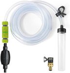 Laifoo 25ft Aquarium Vacuum Gravel Cleaner Fish Tank Cleaner Siphon Water Changer