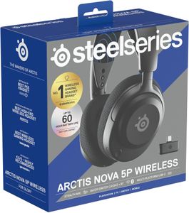 SteelSeries Arctis Nova 5P Wireless Gaming Headset – Black