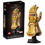 LEGO Marvel Infinity Gauntlet Set 76191 Collectible Thanos Glove with Infinity Stones, Building Set, Avengers Gift Idea for Adults and Teens, Model Kits for Decoration and Display