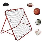 Nisorpa Football Training Rebounder Net 39x40 Inches Soccer Baseball Rebound Net for Baseball Softball Tennis Football Perfect for Pitching and Fielding Training