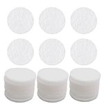 100PCS 30mm Round Aromatherapy Refill Pads Electric Humidifier Diffuser Refill Pads Scented Oil Pads for Scent Ball Plug-in Diffuser White