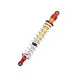 430mm Motorcycle Shock Absorber, Adjustable Spring Rear Shock Universal Dirt Bike Rear Suspension for 150cc‑250cc PIT QUAD Dirt Bike Trail Bike Dirt Bike GO Kart Motorcycle