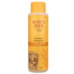 Burt's Bees for Pets Oatmeal Dog Shampoo - Soothing Shampoo for Dogs - Gentle Dog Shampoo for Sensitive Skin - Moisturizing Pet Care with Colloidal Oat Flour & Honey - Fragrance Free, 16 Oz