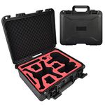 JOYCEMALL 16.5 * 13.6 * 6 inch Large Waterproof Hard Case, Professional Portable Compact Carrying Box for DJI FPV Combo, Motion Controller & Drone Accessories, Anti-Crash with Full Protection