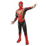 Rubie's Boy's Marvel: Spider-man 3 Deluxe Version 1 Inside Out Costume, Black, Gold & Red, Large Age 8-10 UK