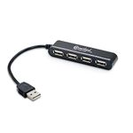 Connectland CL-U2MNHUB-4B 4 Ports USB V2.0 Mini Hub (Black)