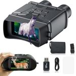 SHOPVILLA 4K Night Vision Monocular Digital Camera with 2.4" TFT Screen, 36MP Photos, 4000mAh Battery, 800m Long Range – Day & Night Vision, 128GB Support, 7-Level IR & 5X HD Photo & Video Recording