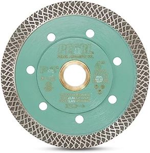 PEARL ABRASIVE CO. P4 Thin Mesh Turbo Porcelain Blade 4" 5/8"-20mm-7/8" 4 Holes