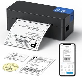 ETIKEZ Bluetooth Thermal Shipping Label Printer (Black)