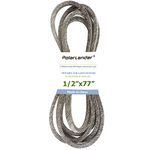 Lawn Mower Kevlar Deck Drive Belt 1/2 Inch x 77 Inch Replacement for MTD 754-04062, 942-04062,Cub Cadet 754-04062, 942-04062,Murray 037X70MA, 37X70, 37X70MA