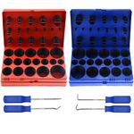 826pcs O Ring Kit, Wimayo SAE and Metric O-Ring Assortment Kit for Automotive, Plumbling and Faucet Repair. Rubber NBR O-Ring Gasket Kit with 4pcs Pick & Hook