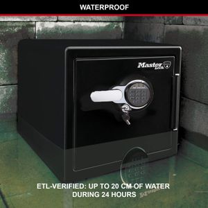 Master Lock Fireproof Waterproof Safe, 33L Security Chest