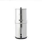 Travel Berkey Gravity-Fed Water Filter with 2 Black Berkey Elements–Enjoy Potable Water While Camping, RVing, Off-Grid, Emergencies, Every Day at Home