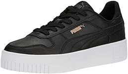 PUMA Womens Carina Leather Sneaker,