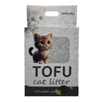 Emily Pets Natural Tofu Cat Litter - Flushable, Biodegradable, 99% Dust Free, Low Tracking & Ultra Odour Control (Carbon)