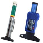 Tire Tread Depth Gauge and Digital Tire Gauge Meter Tester for Car